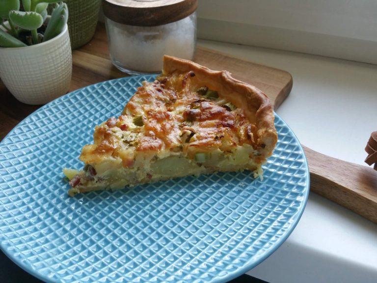 Spargel Kartoffel Quiche mit Bacon - nachhaltig Kochen mit Resten - The ...